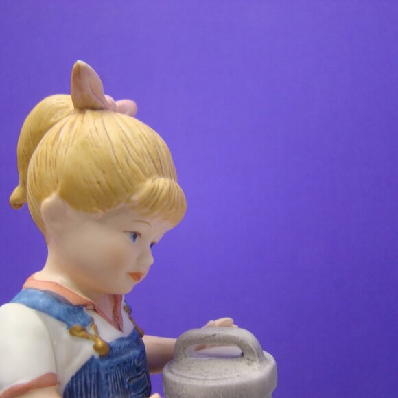 Vintage set of 1985 Denim Days #1509 and #1501 Pair Figurines Gathering kitten - Picture 14 of 16